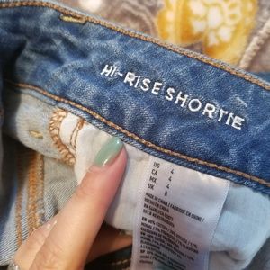 American eagle high rise shorts